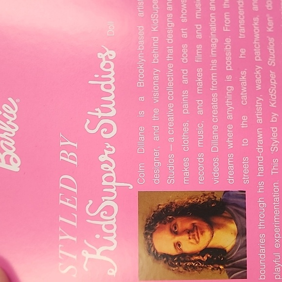 New KidSuper Studios Barbie Doll Design By Colm Dillane Mattel Collectible Ken - Picture 7 of 12